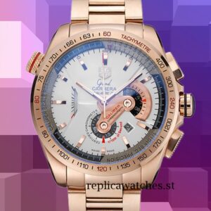 Tag Heuer Grand Carrera Men's Around 15mm GrandCarreraWSB-005 White Dial 18cm