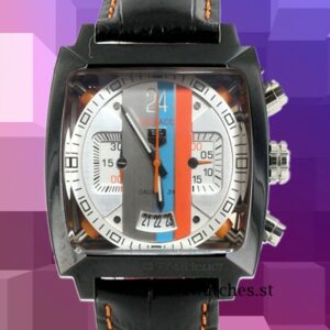 Tag Heuer Monaco MonacoWSL001 15mm Men's White Dial