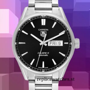 Tag Heuer Carrera WAR201A.BA0723 15mm Men's Automatic Black Dial