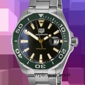 Tag Heuer Aquaracer Men Around 14mm AquaracerBKSB-001 Automatic Black Dial