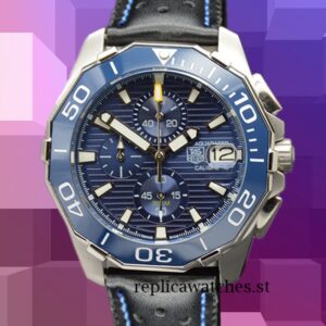 Tag Heuer Aquaracer Men Around 14mm CAY211A-002 Around 18cm Blue Dial