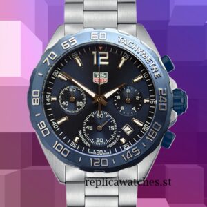 Tag Heuer Formula 1 CAZ1010-001 Men Around 14mm Blue Dial