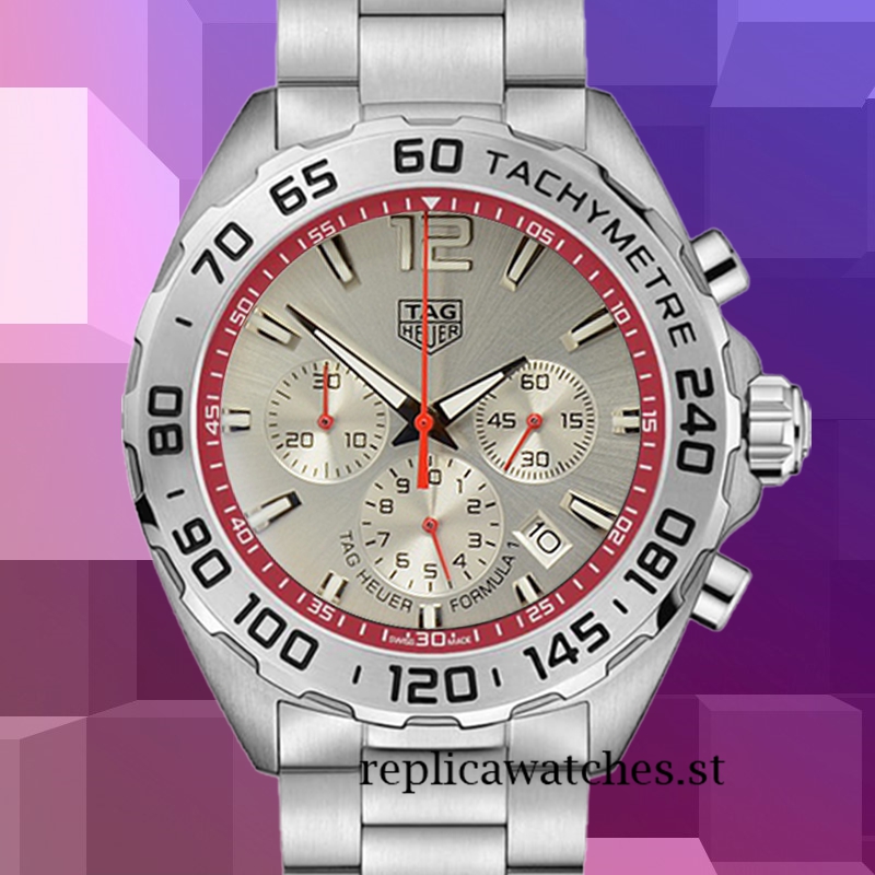 Tag Heuer Formula 1 Men Around 14mm CAZ101Y-002 Silver Dial