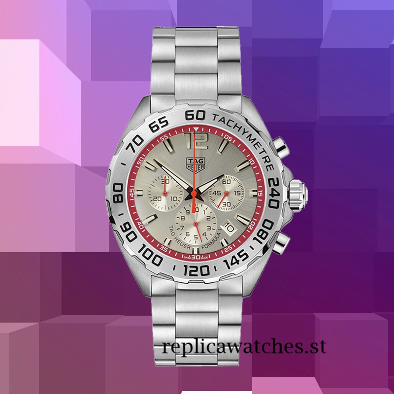 Tag Heuer Formula 1 Men Around 14mm CAZ101Y-002 Silver Dial - Image 2