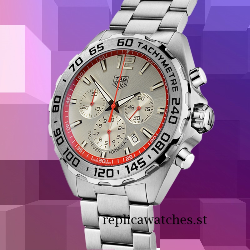 Tag Heuer Formula 1 Men Around 14mm CAZ101Y-002 Silver Dial - Image 3