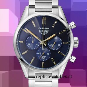 Tag Heuer Carrera Around 14mm CBK221B-002 Men Blue Dial Around 18cm