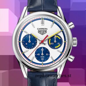 Tag Heuer Carrera CBK221C.FC6488 Around 14mm Men White Dial