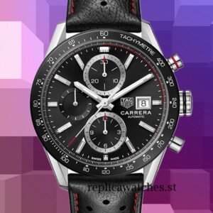 Tag Heuer Carrera Around 14mm Men CBM2110.FC6454 Around 18cm Black Dial