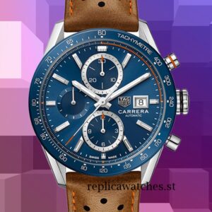 Tag Heuer Carrera Around 14mm Men CBM2112.FC6455 Blue Dial Quartz