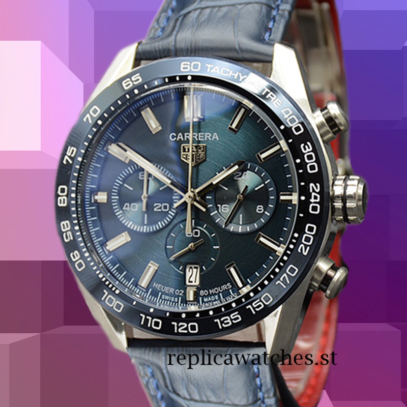 Tag Heuer Carrera Men Around 14mm CBN2A5A-001 Blue Dial