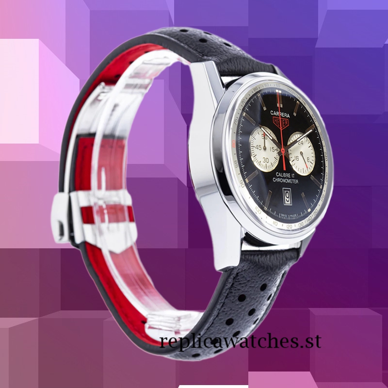 Tag Heuer Carrera Men CV2119-001 Around 14mm Black Dial - Image 3