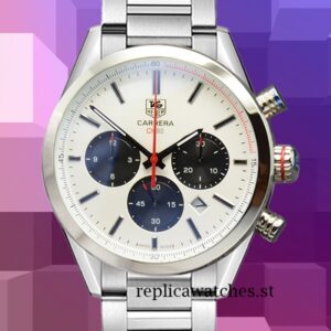 Tag Heuer Carrera Men CarreraWSB-013 Around 14mm Quartz White Dial