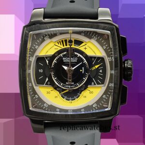 Tag Heuer Monaco MonacoBKAR-005 Around 14mm Men Black Dial