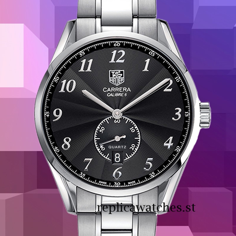 Tag Heuer Carrera Around 14mm Men WAS2110.BA0732 Black Dial Around 18cm