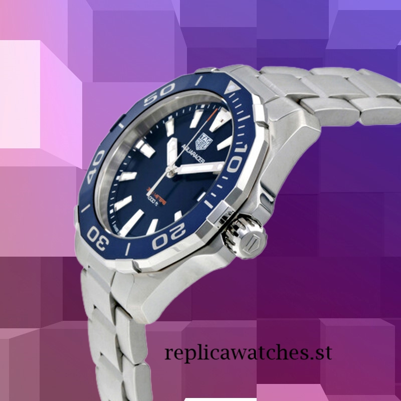 Tag Heuer Aquaracer WAY111C.BA0928 Around 14mm Men Blue Dial - Image 3