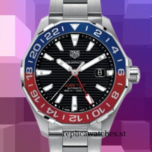 Tag Heuer Aquaracer Men Around 14mm WAY201F.BA0927 Black Dial