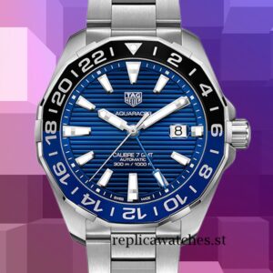 Tag Heuer Aquaracer Men Around 14mm WAY201T.BA0927 Blue Dial Around 18cm
