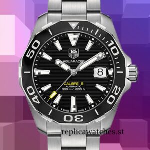 Tag Heuer Aquaracer Around 14mm WAY211A.BA0928 Men Black Dial