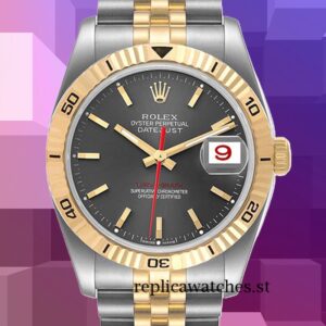 Rolex Datejust Turn-o-graph 116263 36mm Men's Silver-tone Automatic