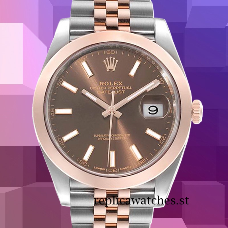 Rolex Datejust m126301-0002 41mm Men's Chocolate Dial