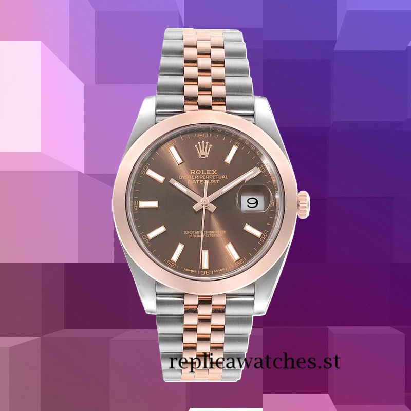 Rolex Datejust m126301-0002 41mm Men's Chocolate Dial - Image 2