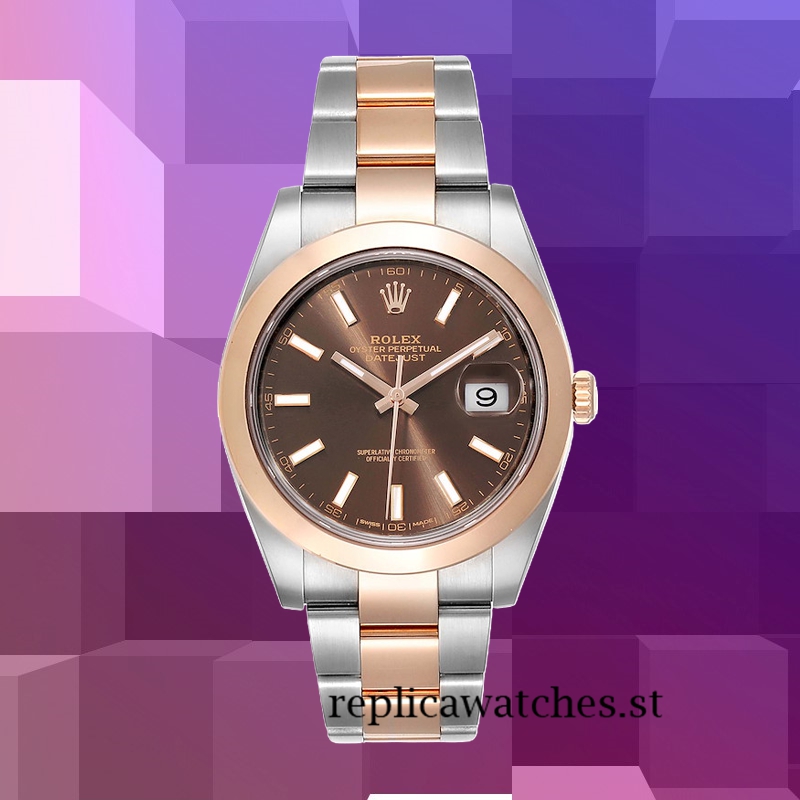 Rolex Datejust m126301-0002 41mm Men's Chocolate Dial - Image 5
