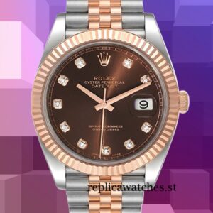 Rolex Datejust 41mm Men's m126331-0004 Chocolate Dial Automatic