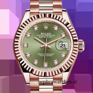Rolex Datejust m279175-0009 28mm Ladies Automatic