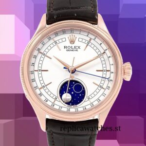 Rolex Cellini Men's m50535-0002 39mm White Dial