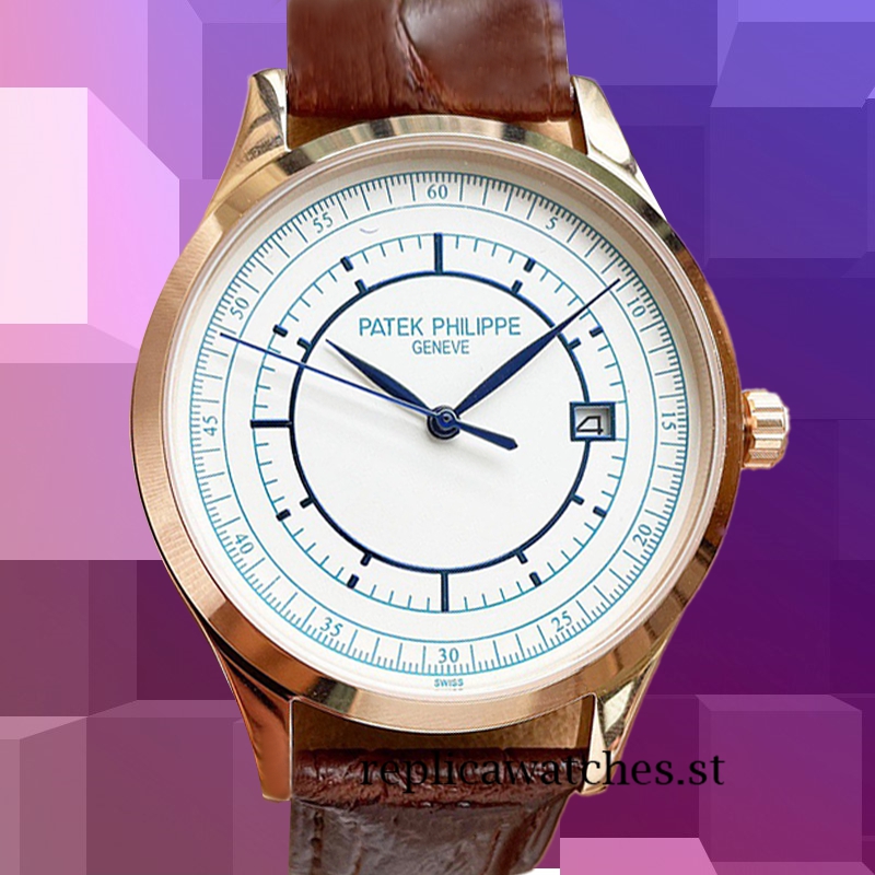 Patek Philippe Calatrava 9mm 5296R-001 Men's Leather Automatic