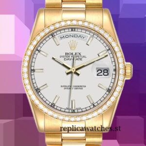 Rolex Day-Date 36mm m118348-0098 Men's Automatic