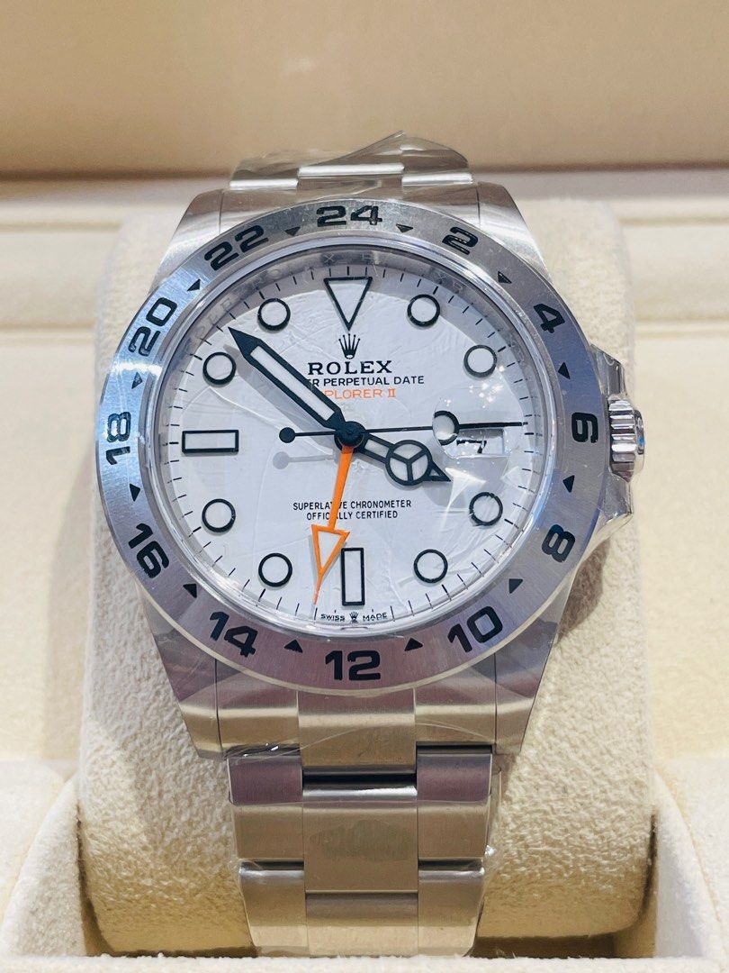 Rolex Explorer II White Polar Dial 42mm 226570 - Image 2