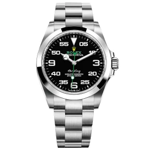 Rolex Air King Black Dial 126900 40mm
