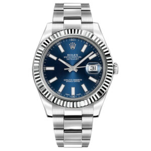 Rolex Datejust 41mm Blue Dial Men's Watch 116334