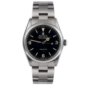 Rolex Explorer 34mm Stainless Steel Watch 5500