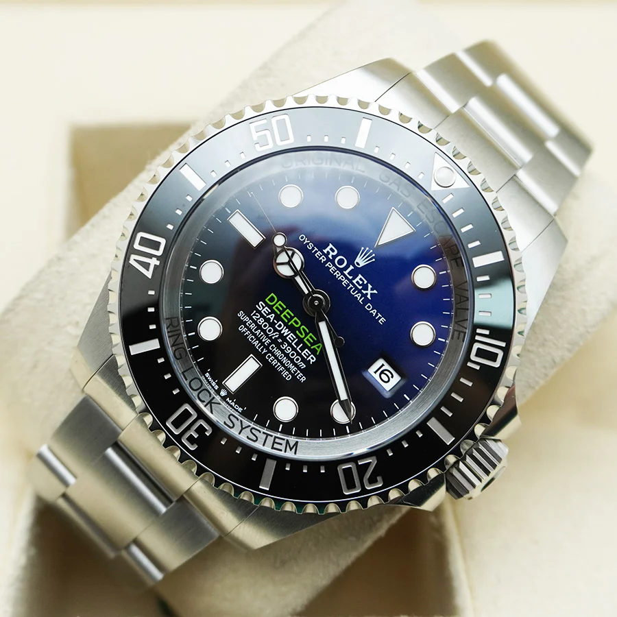 Rolex Sea-Dweller 44mm Deepsea Blue Dial 136660 - Image 3