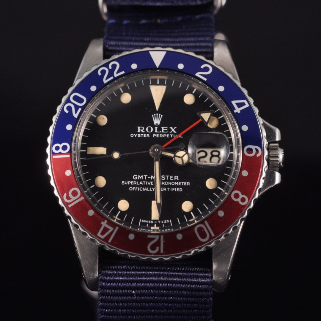 Rolex GMT Master 1675 Blue Strap 40mm - Image 2