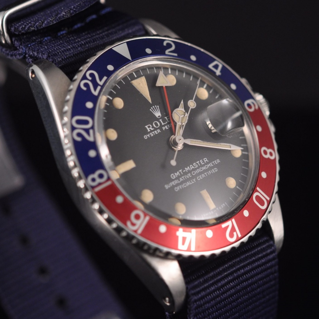 Rolex GMT Master 1675 Blue Strap 40mm - Image 6