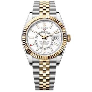 Rolex Sky-Dweller 336933-0006 White Dial Jubilee Bracelet 42mm