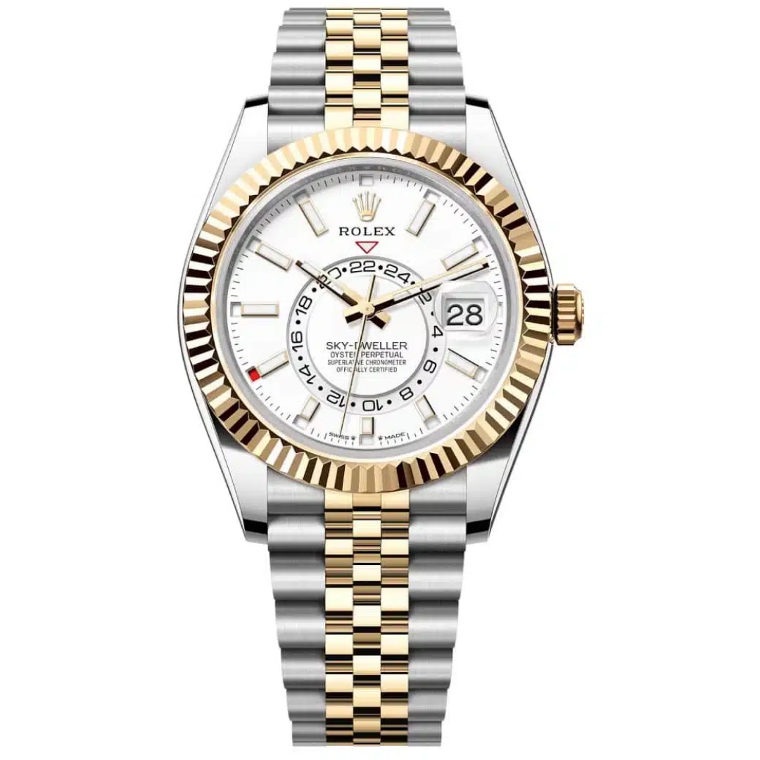 Rolex Sky-Dweller 336933-0006 White Dial Jubilee Bracelet 42mm