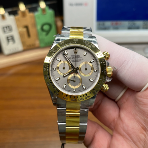 CF 1:1 Replica Rolex Daytona Two Tone Gray 116523 0041