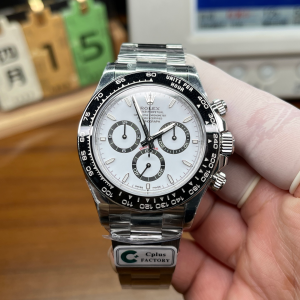 CF 1:1 Replica Rolex Daytona White Dial 126500LN 0001 40mm